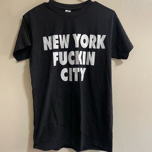 Vintage New York Fucking City NYC Cool Hipster wear T Shirt